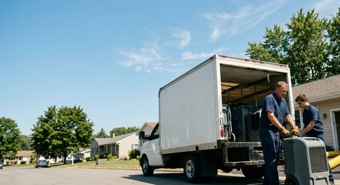 Water Damage Cleanup in Boston, IN near me